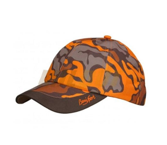 GORRA CAMUFLAJE NARANJA BENISPORT