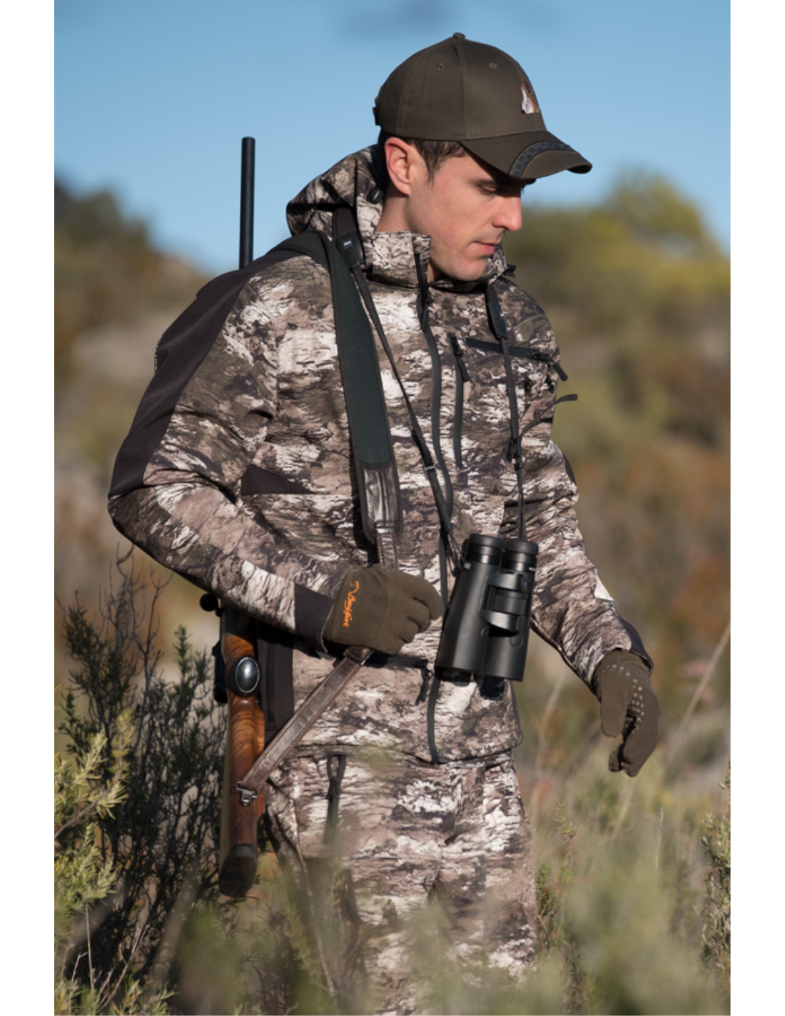 CHAQUETA SOFT-SHELL CAMU "BOSQUE"